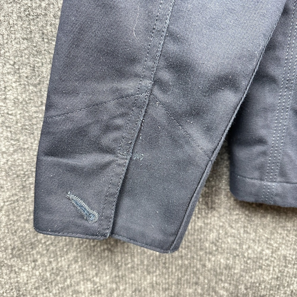 Palmer Trading Company Dickies Mens Medium Navy Chore Jacket Made in USA - Picture 9 of 10